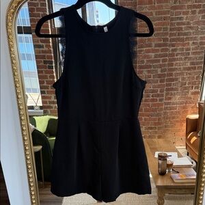 Black Sleeveless Jumpsuit